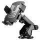 Автотримач для телефона HOCO CA83 David one-button center console car holder Black (6931474748423)