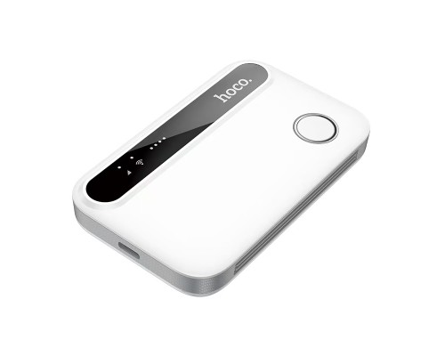 Мобільний роутер HOCO HI41 Mobile portable WiFi (Europe Asia and Africa) White (6942007647984)
