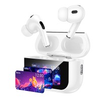 Бездротові навушники HOCO EW79 Bright true wireless ANC touch screen BT headset White (6942007646499)