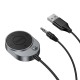 Bluetooth-ресивер HOCO E150 Path car AUX BT receiver with cable Metal Gray (6942007664196)