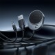 Bluetooth-ресивер HOCO E150 Path car AUX BT receiver with cable Metal Gray (6942007664196)