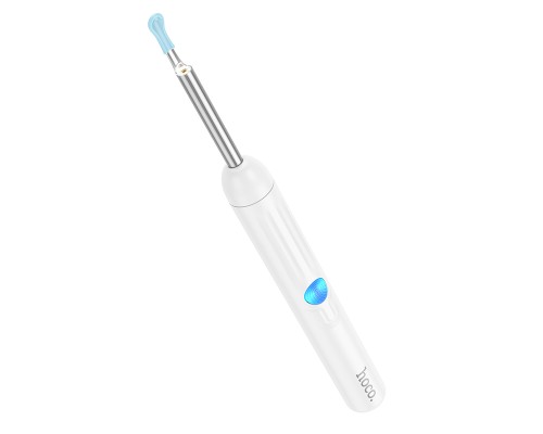 Інструмент для чищення вух з камерою HOCO HP65 130 mAh Ears cleaning tool with camera White (6942007672733)