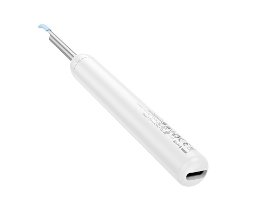 Інструмент для чищення вух з камерою HOCO HP65 130 mAh Ears cleaning tool with camera White (6942007672733)