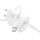 Мережевий зарядний пристрій HOCO N70 Nuevo single port PD30W charger set(C to C) White (6942007651363)