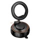Автотримач для телефона HOCO H105 Journey magnetic car holder with suction cup(multi-scene) Black Orange (6942007680882)