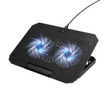 Підставка для ноутбука HOCO GA4 Jade laptop cooling stand Black (6942007666626)