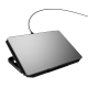 Підставка для ноутбука HOCO GA4 Jade laptop cooling stand Black (6942007666626)