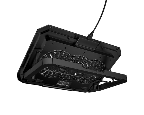 Підставка для ноутбука HOCO GA4 Jade laptop cooling stand Black (6942007666626)
