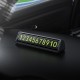 Паркувальна карта HOCO ZP131 car parking sign Black (6942007681001)