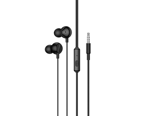 Навушники дротові HOCO M117 Victory (3.5mm) Black (6942007673211)