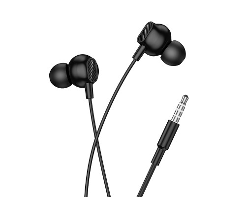 Навушники дротові HOCO M117 Victory (3.5mm) Black (6942007673211)