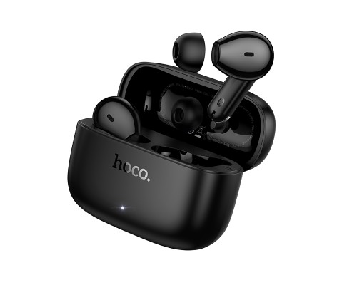 Бездротові навушники TWS HOCO EQ32 Astute wireless BT headset(App) Black (6942007680561)