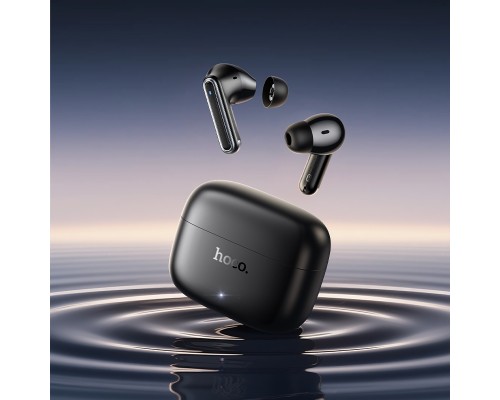 Бездротові навушники TWS HOCO EQ32 Astute wireless BT headset(App) Black (6942007680561)