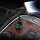 Автомобільний зарядний пристрій HOCO Z52 Spacious PD38W (1C1A) car charger Transparent Purple (6942007601757)