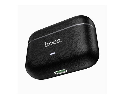 Бездротові навушники TWS HOCO EQ35 Rhyme true wireless ANC+ENC six microphones noise reduction BT headset (App) Black (6942007671811)