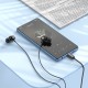 Навушники дротові HOCO M122 Power metal universal digital earphones with microphone (Type-C) Black (6942007612708)