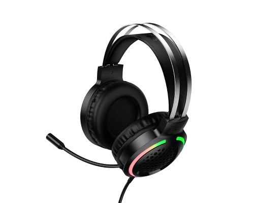 Навушники ігрові HOCO W117 Battle gaming headphones Black (6942007685054)