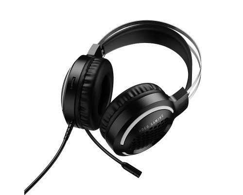 Навушники ігрові HOCO W117 Battle gaming headphones Black (6942007685054)