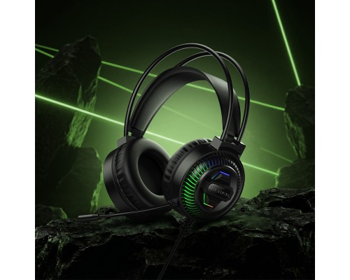 Навушники ігрові HOCO W118 Extreme gaming headphones Black (6942007685245)