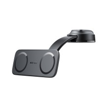 Автотримач для телефона ACEFAST D60 dual magnet car holder for dashboard Black (6974316285380)