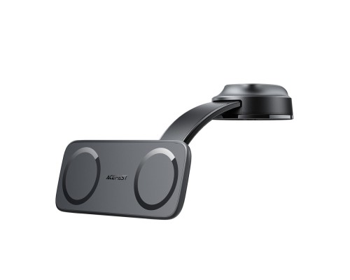 Автотримач для телефона ACEFAST D60 dual magnet car holder for dashboard Black (6974316285380)
