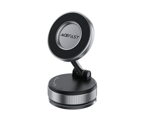 Автотримач для телефона ACEFAST E28 manual suction cup magnetic Phone holder, Metal Gray (6974316284833)