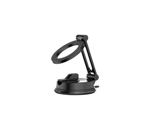 Автотримач для телефона WIWU Foldable Magnetic Car Mount Wi-CH055 Black (6977703653298)