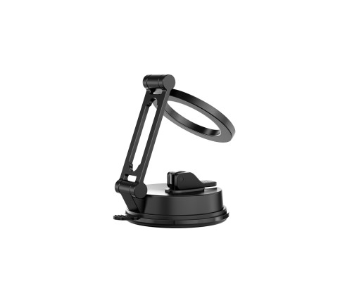 Автотримач для телефона WIWU Foldable Magnetic Car Mount Wi-CH055 Black (6977703653298)