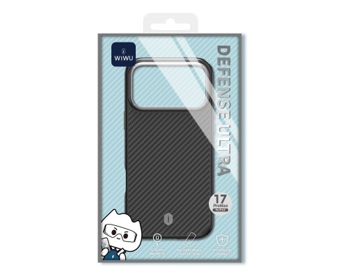 Чохол WIWU Defense Ultra DCC-205 for iP17 Pro 6.3 Black (6977703658392)