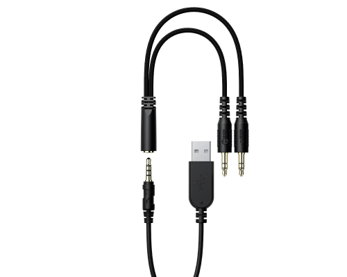 Навушники ігрові ACEFAST H16 gaming wired headset Black (6974316287025 )