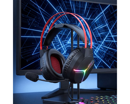 Навушники ігрові ACEFAST H16 gaming wired headset Black (6974316287025 )
