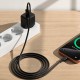Кабель ACEFAST C25-02 USB-A to L silicone charging data cable Black (6974316287056)