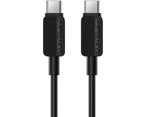Кабель ACEFAST C26-03 USB-C to USB-C PVC charging data cable Black (6974316287100)