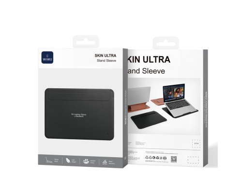 Чохол для ноутбука 15.3" SKIN ULTRA Stand Sleeve Black (6979107510153)