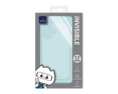 Чохол для смартфона WIWU invisible YXK-206 for iP17 6.3" (6977703657623)