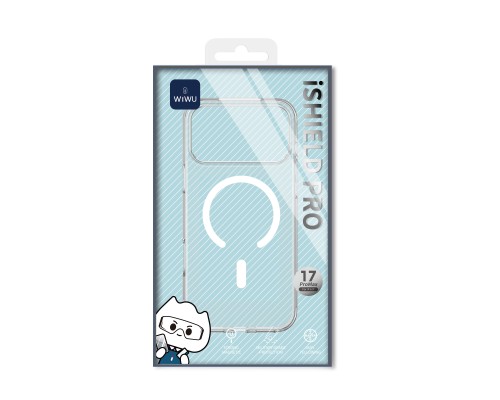 Чохол для смартфона WIWU iShield Pro MCC-101 for iP17 Pro 6.3'' Transparent (6977703657722)