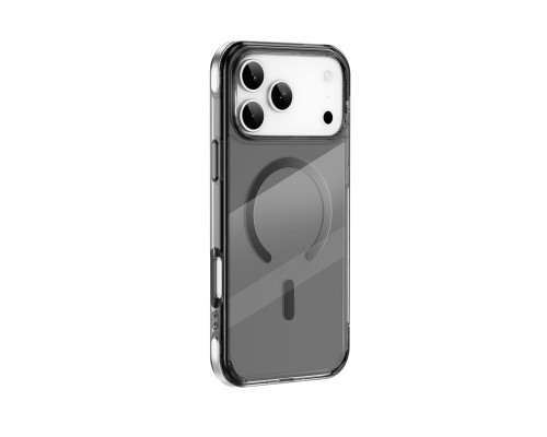 Чохол для смартфона WIWU TITANIUM MCC-702 for iP17 Pro 6.3'' Transparent Black (6977703657883)