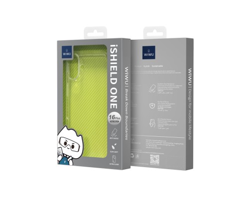Чохол для смартфона WIWU iShield One for IP16 Pro max ZCC-108 (6976975617786)