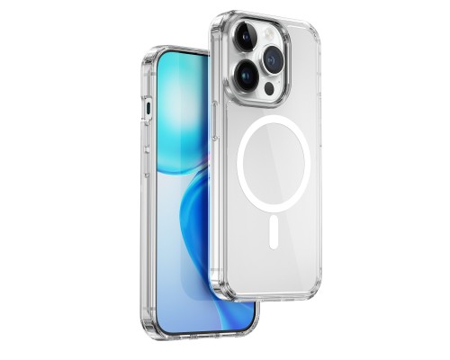 Чохол для смартфона WIWU MCC-101  Crystal Magnetic Phone case For IP 15 Pro/6.1 (6976195092776)