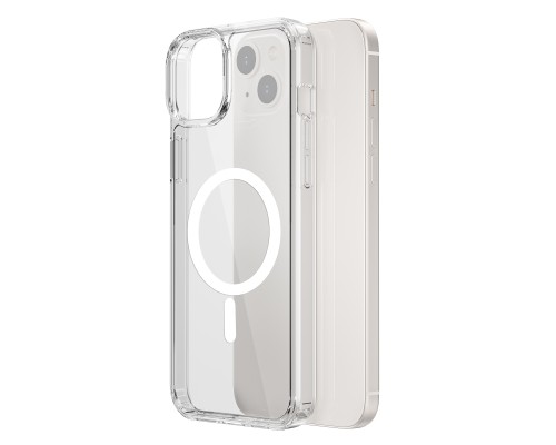 Чохол для смартфона WIWU MCC-101  Crystal Magnetic Phone case For IP 15/6.1 (6976195092790)