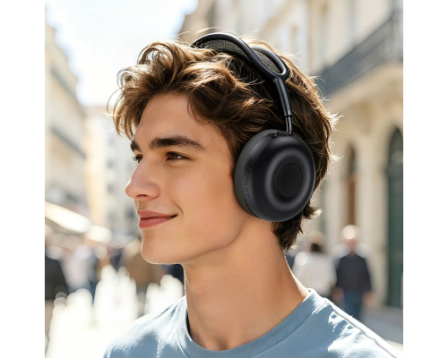 Бездротові накладні навушники ACEFAST H19 open BT headset Black (6974316287391)