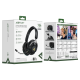 Навушники ігрові ACEFAST H20 gaming wireless headset Black (6974316287506)