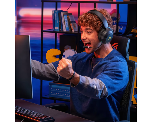 Навушники ігрові ACEFAST H20 gaming wireless headset Black (6974316287506)
