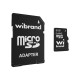 Карта пам'яті microSDHC Wibrand 8Gb class 4 (adapter SD) (WICDC4/8GB-A)