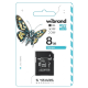 Карта пам'яті microSDHC Wibrand 8Gb class 4 (adapter SD) (WICDC4/8GB-A)