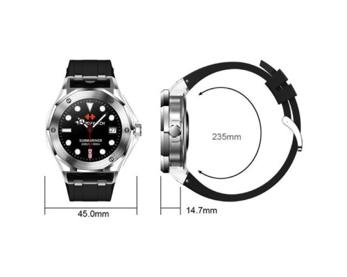 Смарт-годинник HOCO Y13 Smart sports watch space black (6931474795212) Смарт-годинник HOCO Y13 Smart sports watch space black (6931474795212)