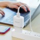 Мережевий зарядний пристрій BOROFONE BA36A High speed single port QC3.0 charger set 18W(Micro) White (BA36AMW)