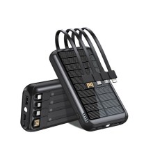 Зовнішній акумулятор Mibrand EXTREME 20000mAh solar 4 wire (MI20K/S4W)