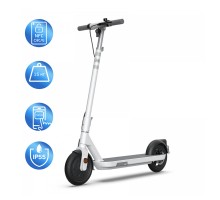 Електросамокат OKAI ES10-NEON Lite White 9&quot;, 300(600)W, 7.8Ah, 30km, 25km\h, 20%, NFC, App, 15kg (ES10-W) 