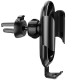 Автотримач для телефона Baseus Future Gravity Car Mount Black (SUYL-WL01)